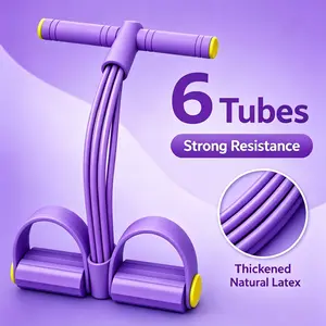 Resistance Band, Elastic Band, Ideal for Arms, Shoulders, Back & Leg Stretching, Full Body Fitness Equipment, Portable for Home Use Workout Accessories, Elastic Bands For Exercise, Exercise Loop Bands
