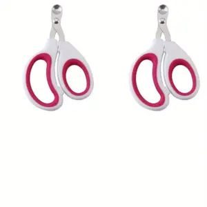 2 Pack Cat Nail Clippers - Professional Small Animal Nail Trimmers for Cats, Birds, Hamsters, Rabbits, Hedgehogs and Ferrets (Safe & Easy to Use)
