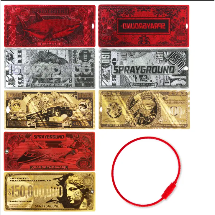 Contrasting*2+Silver*2+Red*2+Golden*2+Hook*1