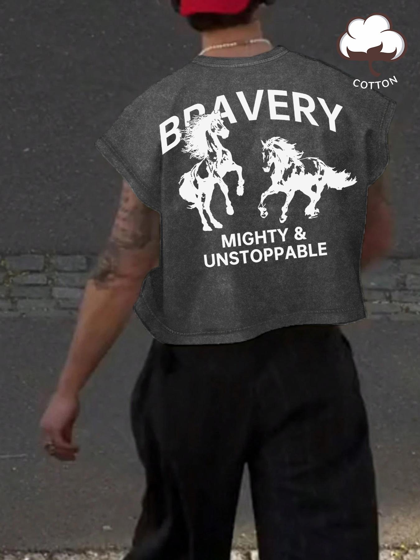 Men's Basic Solid Color Crop Tank Top, Regular Fit Casual Sleeveless Round Neck Top for Summer, Fashion Men's Clothes for Daily Wear