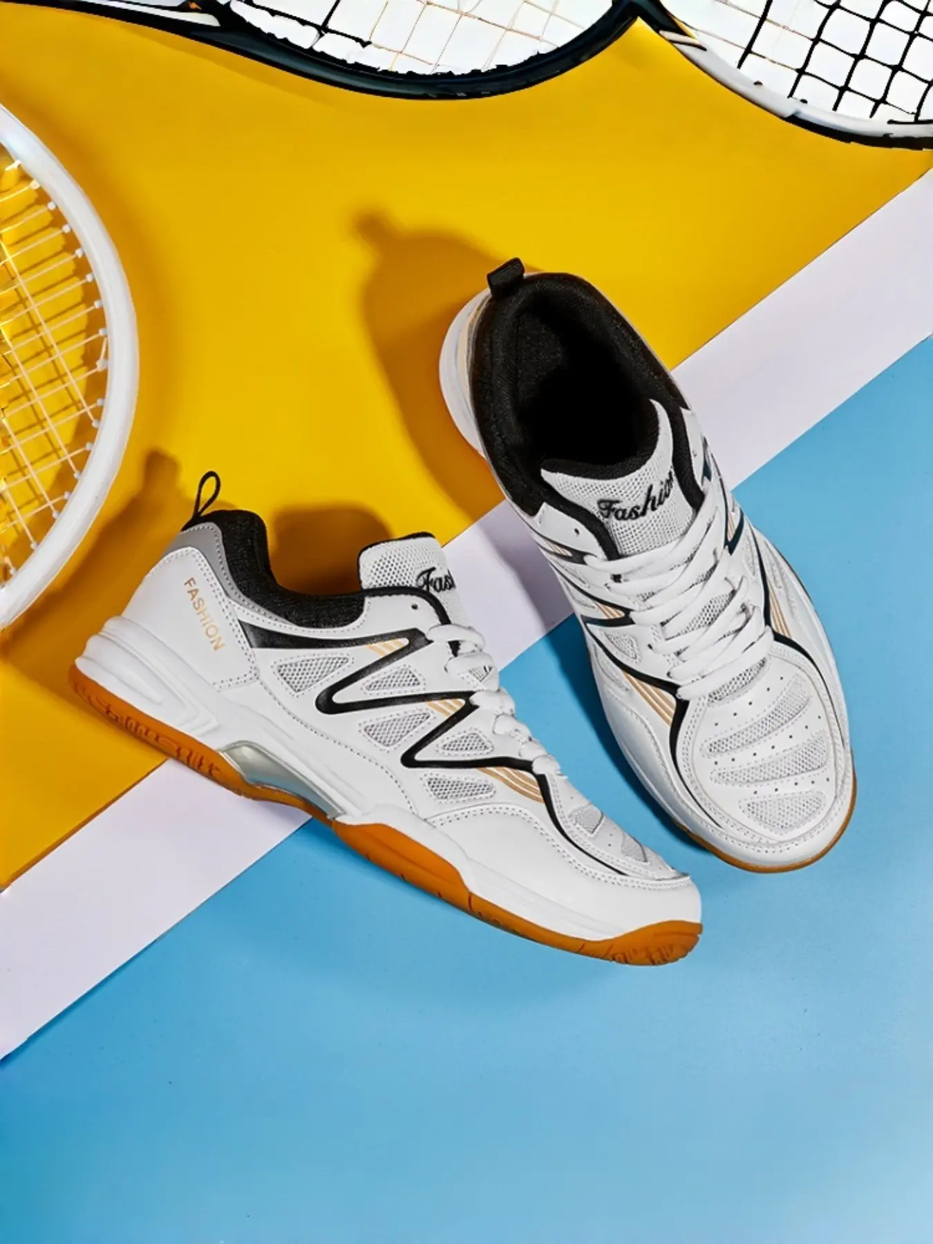 Unisex Volleyball Shoes, Table Tennis and Badminton Shoes, Ideal for Matches, Training, Durable Anti-Slip Breathable Design