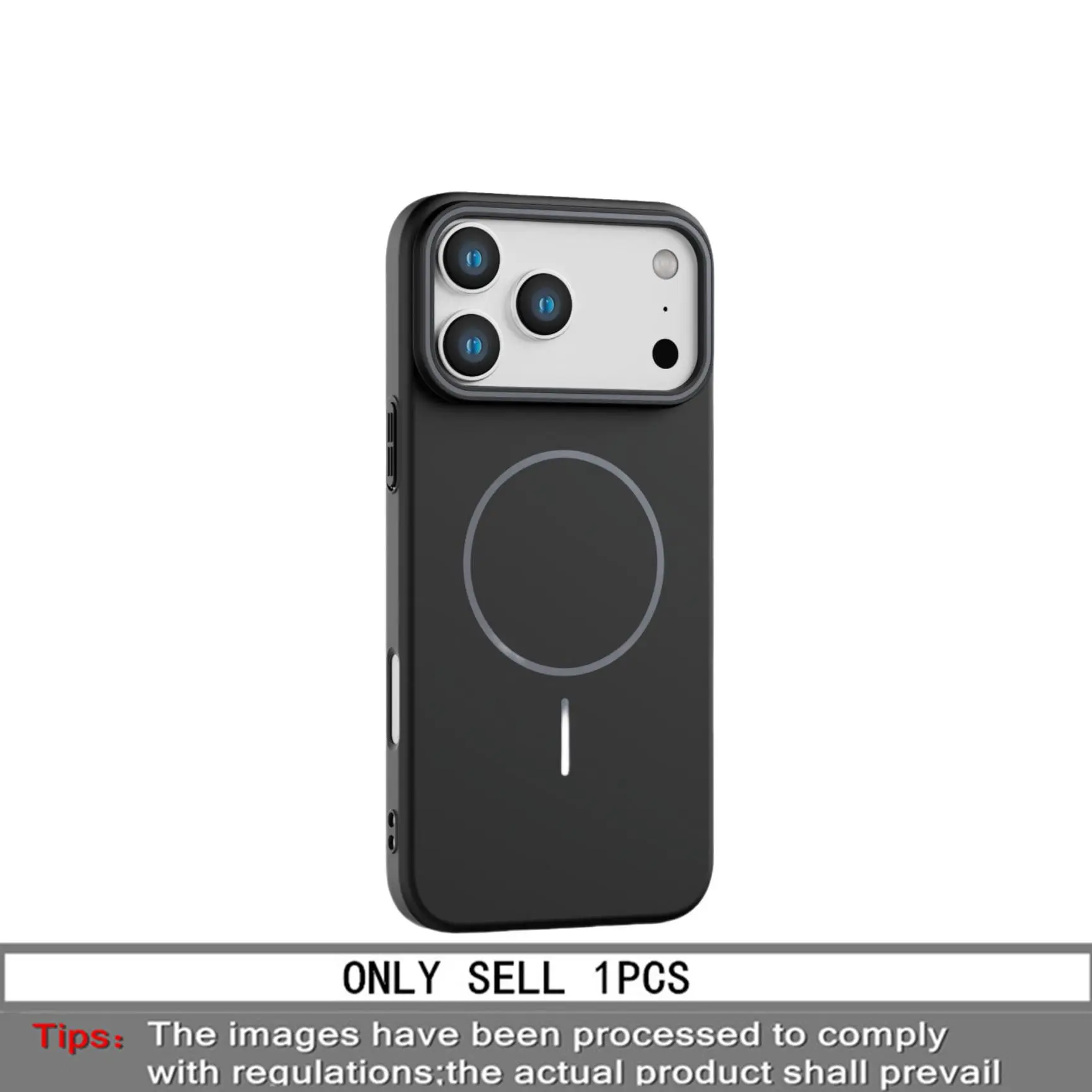 Ultra-Thin Magnetic Matte Liquid Silicone Shockproof Case Cover, Protective Casing, Compatible with Apple iPhone 17 Pro Max/16/15/14/13/12 Pro Max Plus, Durable Cellphone Casing Protection, Smartphone Protector