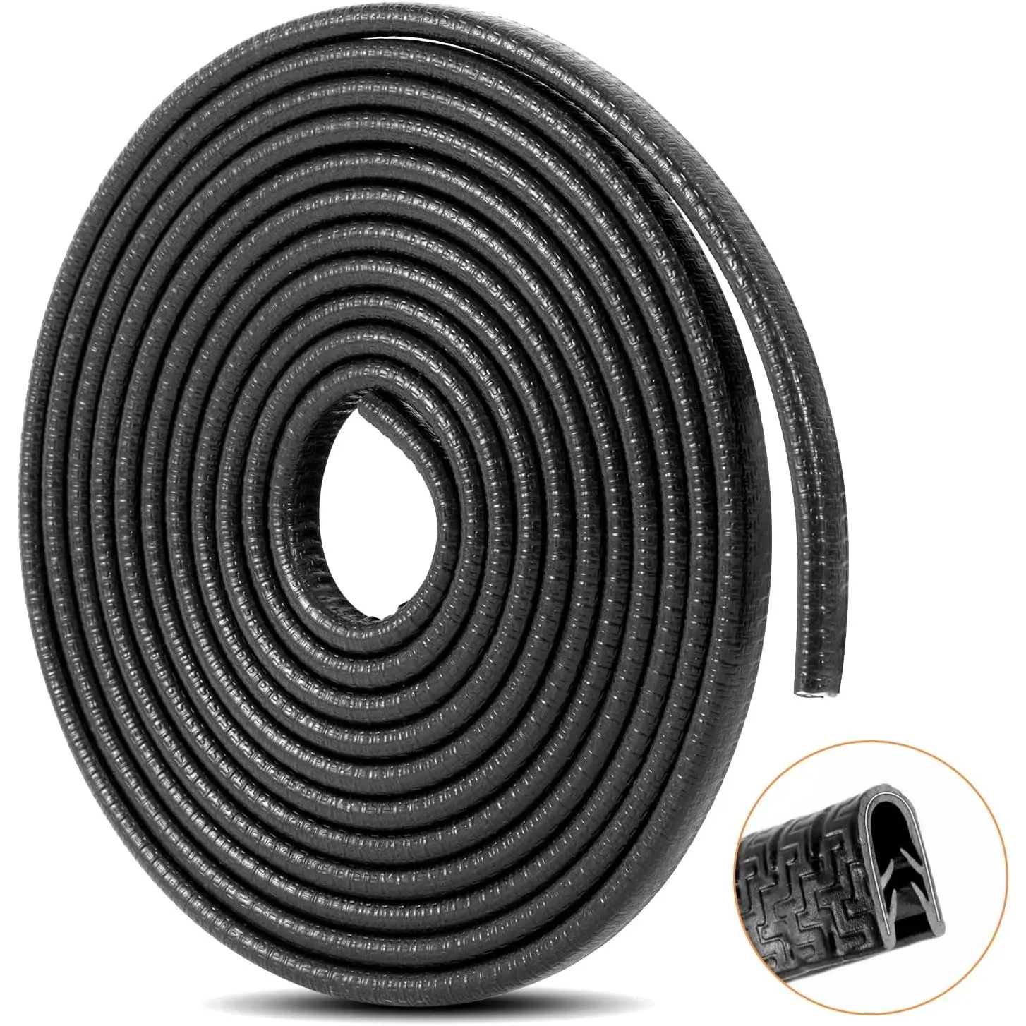 Door  Guards 16Ft(5M) Automotive Door Entry Guard U Shape  Door Trim Protector for