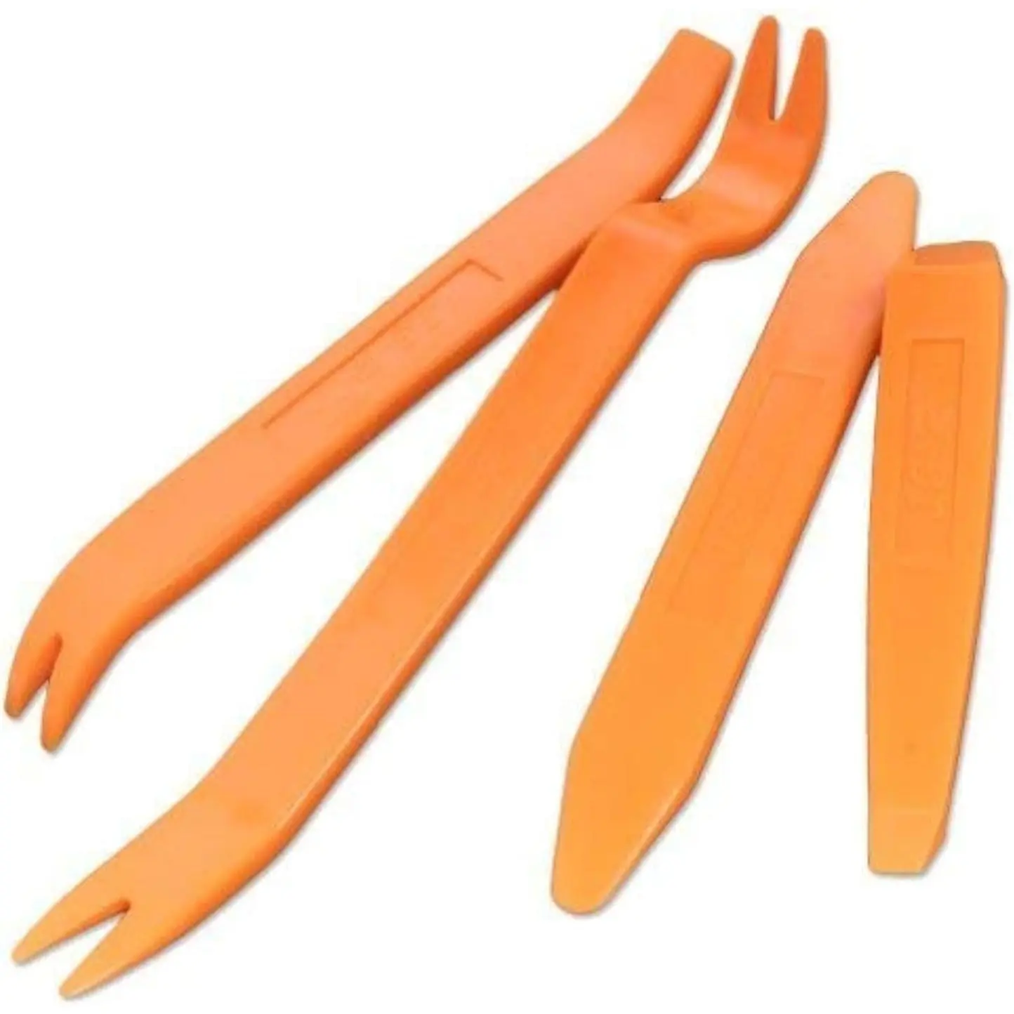 4 count Auto Door Clip Panel Trim  Kits Thick Plastic  Tools for   Radio Audio Installer  Tool with Paper Box