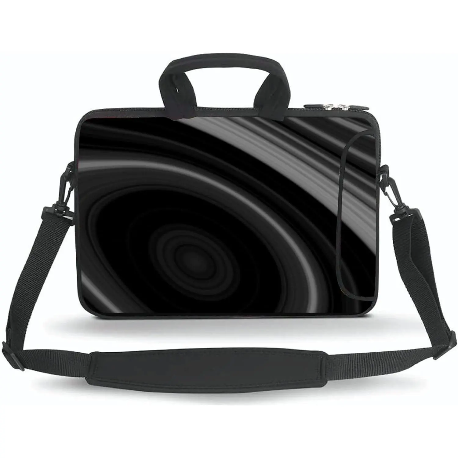 11 11.6 12 12.5 13 inches Case Laptop/Chromebook/Ultrabook/Notebook PC Messenger Bag Tablet Travel Case Neoprene Handle Sleeve with  Strap(Black)
