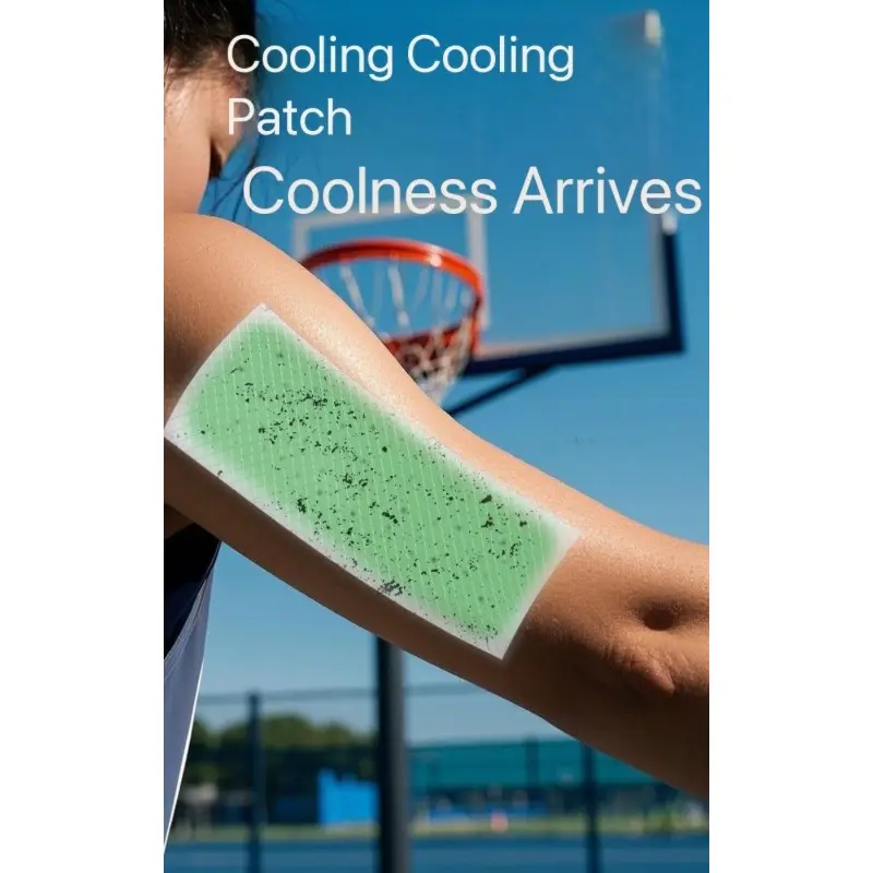 Huo Xiang Ice Cooling Patch, Summer Heat Relief, Physical Cooling Device, Refreshing Ice Patch, Essential for Hot Weather Comfort