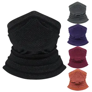 2-pack Multifunctional Neck Gaiter Face Mask UV Protection Cooling Headband for Cycling Motorcycle Fishing Driving Face Cover