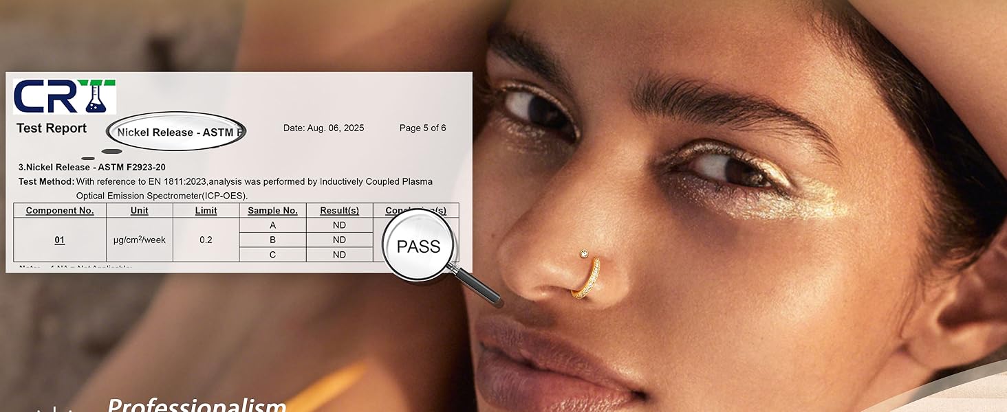 Hypoallergenic Stainless Steel Nose Rings Hoops, Rhinestone Design, Plain Pattern, 18g & 20g Sizes, Unisex Piercing Jewelry, 20pcs Set, Body Jewelry