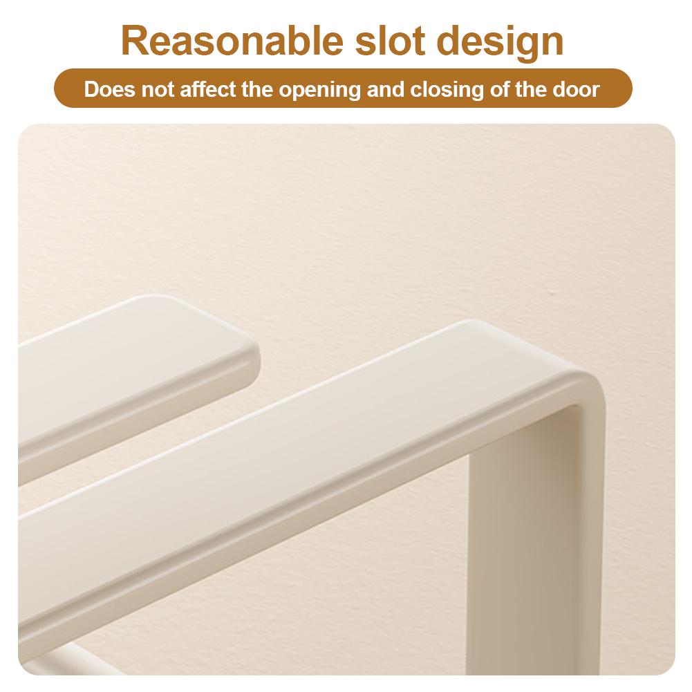 Extendable Under Cabinet Add-on Storage Baskets with Thick Clip Heavy Duty Under Cabinet Organizer Under Cabinet Shelf Hanging Holder for Pantry Cabinet Laundry Room Shoe Rack