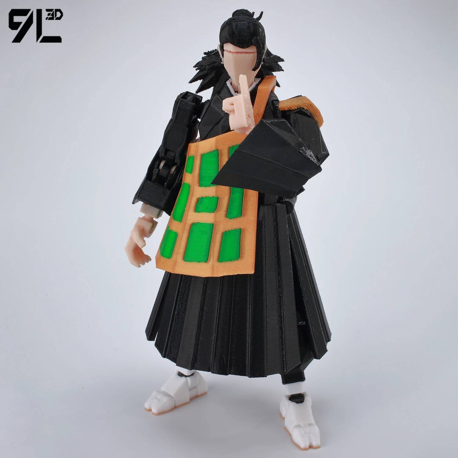 9L3D Multi-Joint Articulated Figure Dummy13 Jujutsu Kaisen Kenjaku Brain Entity Satoru Gojo Lucky13 Desktop Display Figure Model