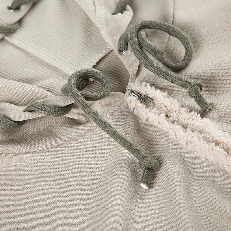 Sports suit Women Drawstring Ribbons 2 Piece Set Long Sleeve Zipup Hooded Sweatshirts Tops + Flare Pants Fashion Casual Tracksuits Summer Athletic Wear