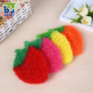 4-Pack Handmade Acrylic Plastic Dish Scrub Cloths - Cute Floral Crochet Fashion Accessory Set, Practical Tools and Cleaning Tool, Easy to Rinse, Reusable, Removable, Washable, Ideal for Table Wiping, Pot Cleaning