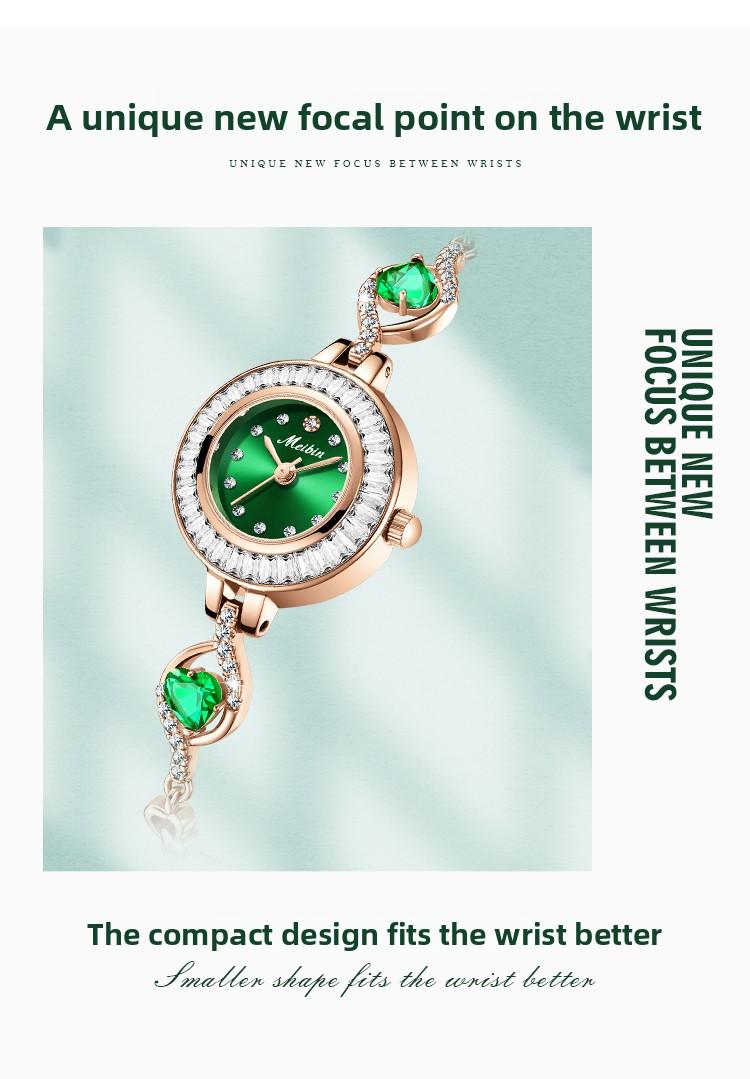 Elegant luxury women’s  diamond dial, water-resistant and scratch-resistant, featuring an adjustable strap and a fashionable design.Suitable for wearing on all occasions perfect Mother’s Day gift for your wife or mom. stylish watch