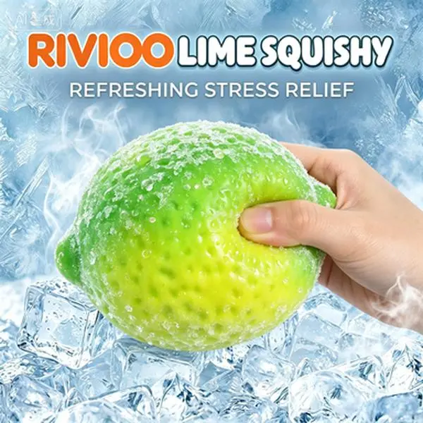 RIVIOOKorea popular temperature change mango building block homemade handmade ball pinching music slow rebound decompression artifact decompression toy