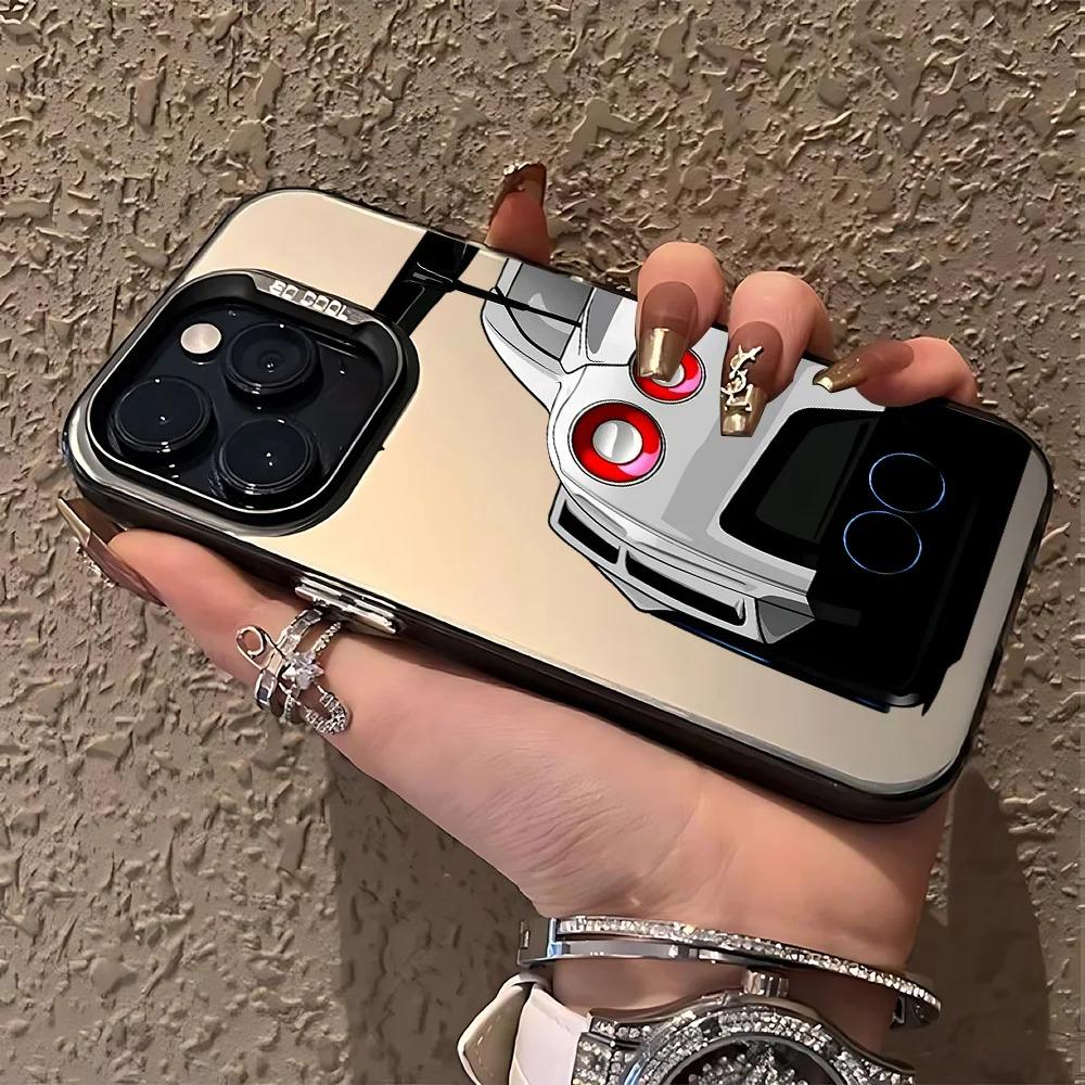 Cool JDM Sports Car Phone Case For iPhone 17 16e 16 15 14 13 12 11 mini Pro Max X XR 8 7 Air Plus Anti Fall Matte Back Cover