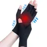 Arthritis Compression Gloves, 1 Pair Anti-Slip Glue Dot Fingerless Gloves for Work, Cycling Gloves, Sports & Outdoor Athletic Accessories for Women & Men