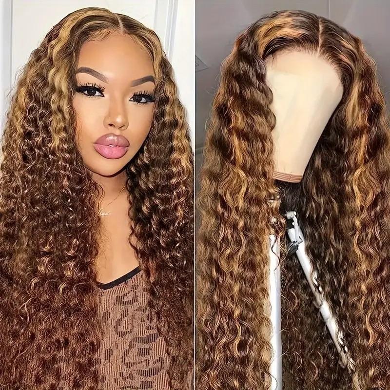 13x4 Lace Front Wig for Women | Soft & Lightweight |Small Curly Fluffy Style |  Comfortable for Daily & Party Wear
