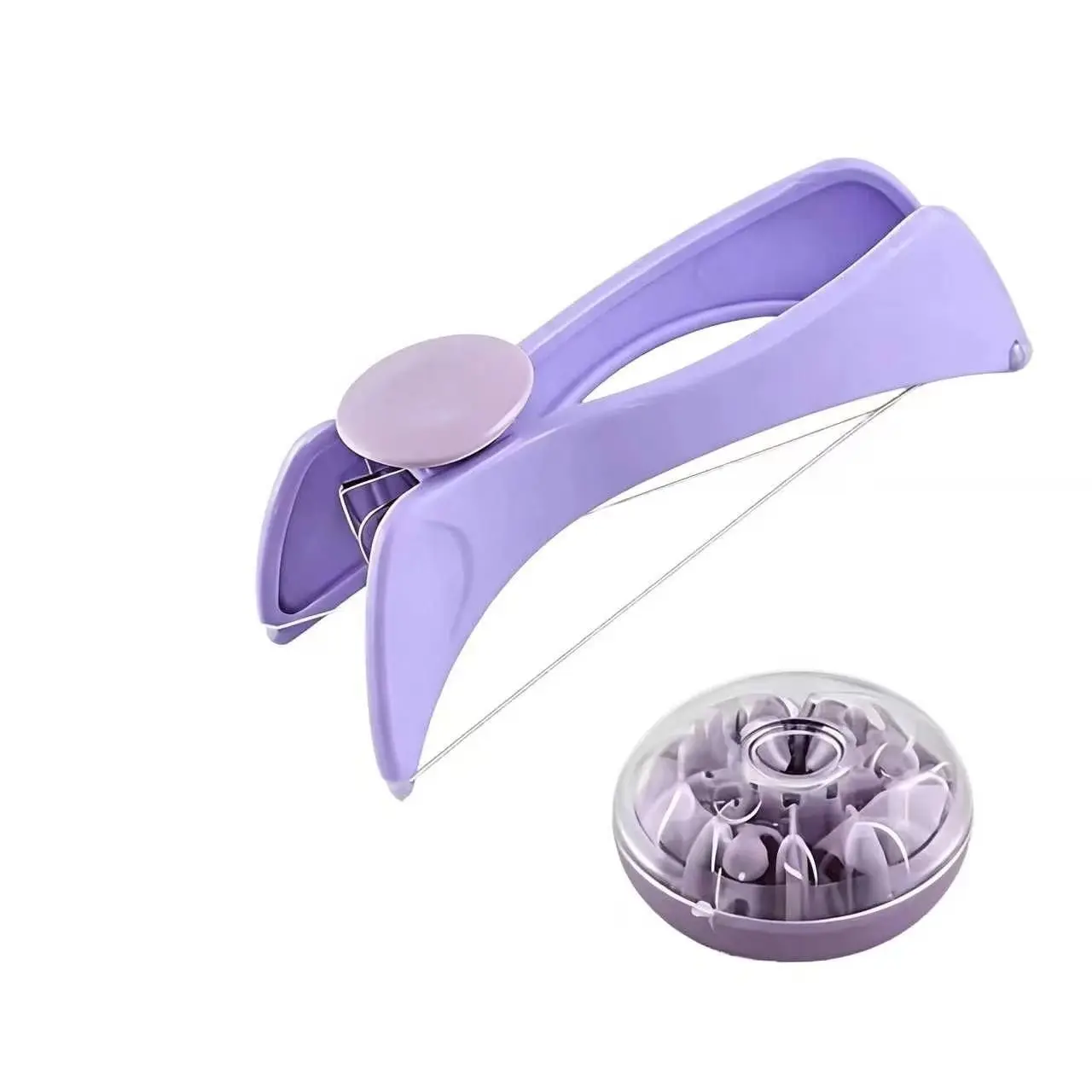 Manual Face Threading Tool, Reusable Facial Hair Remover for Women, Daily Beauty Care, Gentle & Effective, Perfect for Home Use