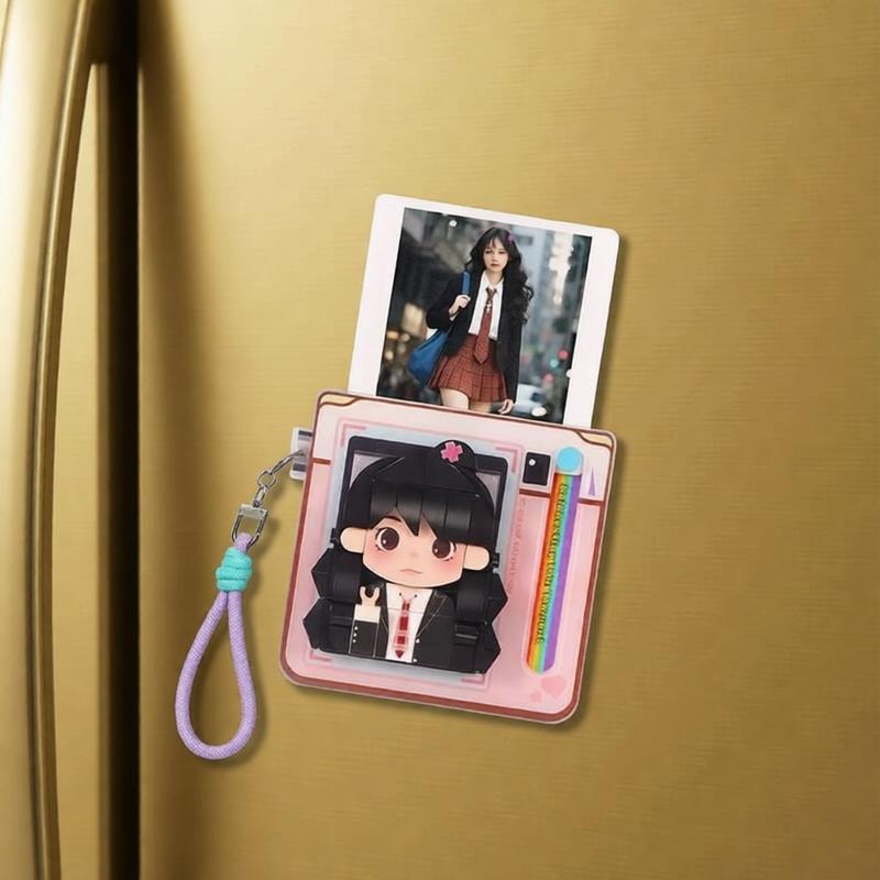 Unique Personalized Fridge Magnets With Your Photo Custom Family Gift Couple Portrait Magnet Pet Memorial Gift Customized Home Decor