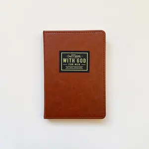 One Minute with God for Men, 365-Day Daily Prayer Leather Book, Essential Spiritual Companion, Perfect for Morning Devotions