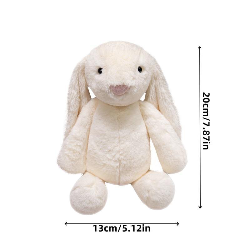 Cute Rabbit Plush Toy, 1 Count Soft & Comfy Plush Doll, Cuddly Stuffed Animal, Stuffed Animal Birthday Gift, Home Decor, Room Decor
