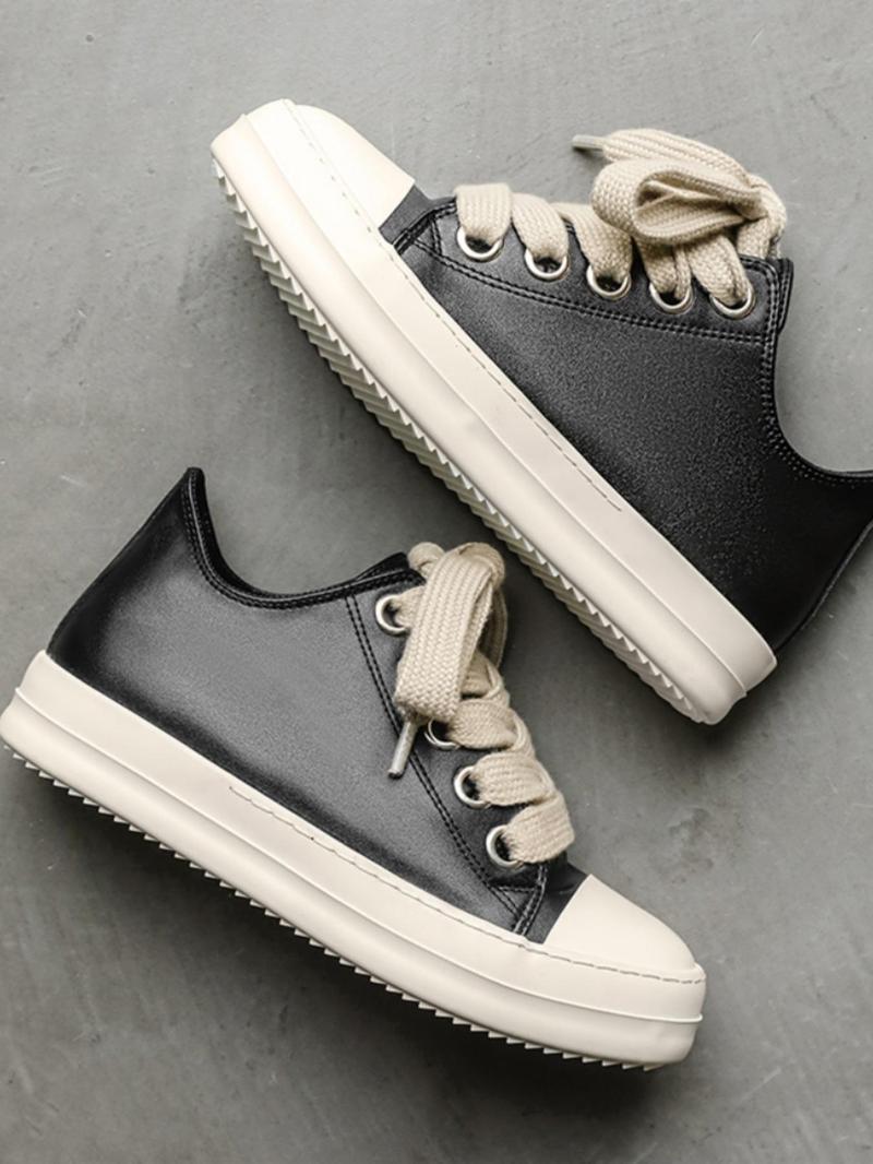 Men's Fashionable Lace Up Front Low Top Sneakers, Casual Comfortable Breathable Sports Walking Shoes, Male All-match Round Toe Shoes for Daily Wear, Streetwear Shoes