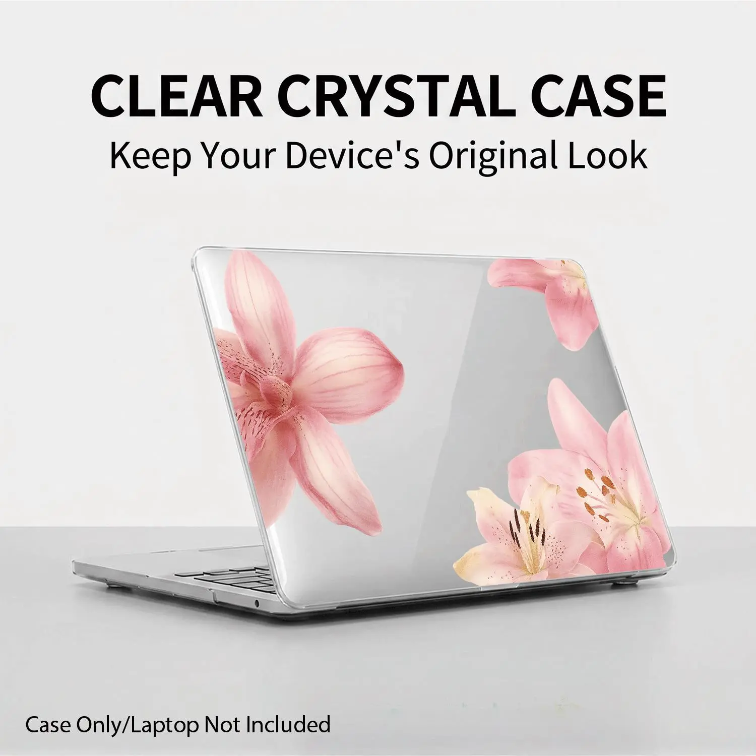 Clear Crystal Shockproof Case for MacBook/matebook,Full Transparent Hard PC Cover with Cooling Vents,Snug Fit Laptop Shell,compatible with 13 Neo/13.3 Air/13.3 Pro/13.6Air/14.2 Pro/15Air/16.2Pro/D16/14 Ultra