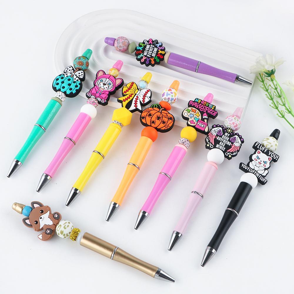 Mixed Color Round Beads, 10pcs DIY Jewelry Making Supplies for Bracelet & Necklace, DIY Jewelry Accessories for Women & Girls, Crafts Accessories, Beads Charms Accessories