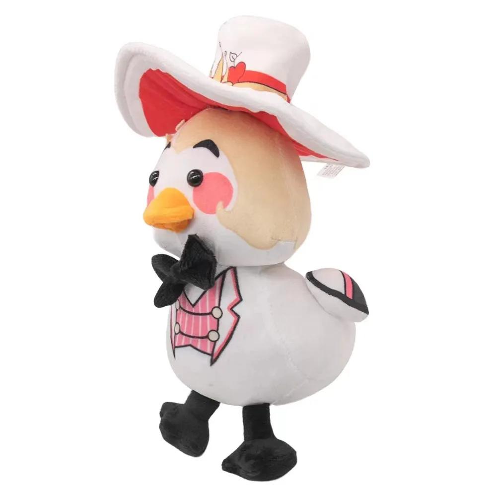 New Lucifer Duck Alastor Cosplay Hazzbin Fantasy Hotel Adam Charlie Angel Plush Mascot Costume Soft Stuffed Doll Halloween Gifts