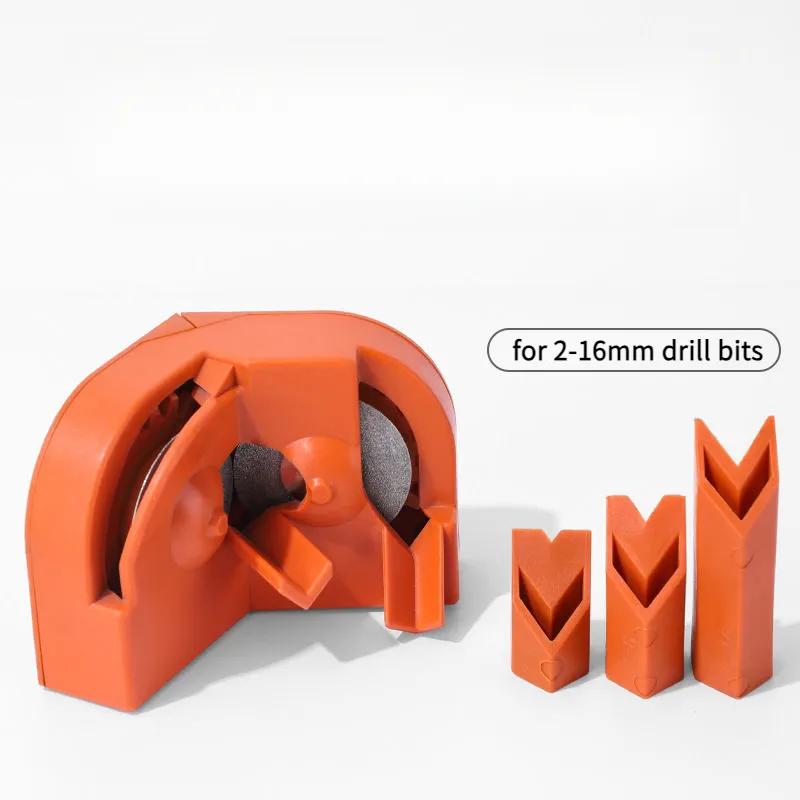 Portable Drill Bit Grinding Set High Efficiency Drill Sharpener Tool Multipurpose Repairing Tool for Home DIY Office and Workshop.
