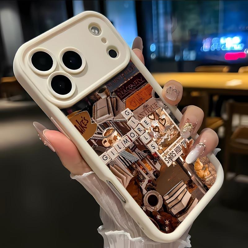 G-Gilmore Girls aesthetic Soft&Flexible TPU Silicone Phone Case For iPhone 17 Pro Max AIR 16 15 14 13 12 11 Plus XSMAX Cases Durable|Shockproof|Full Camera Protection|Anti-Scratch|Anti-Fingerprint|Slim Fit|Gift For Girlfriend/Men/Women