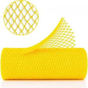 1 count  Net Sponge, Magic  Bath Sponge, Bath Accessories for Women(Yellow)