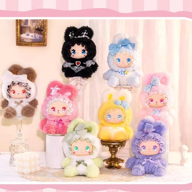 Lovely Emma Rabbit Plush Blind Box Toy, Secret Forest Series Keychain ...