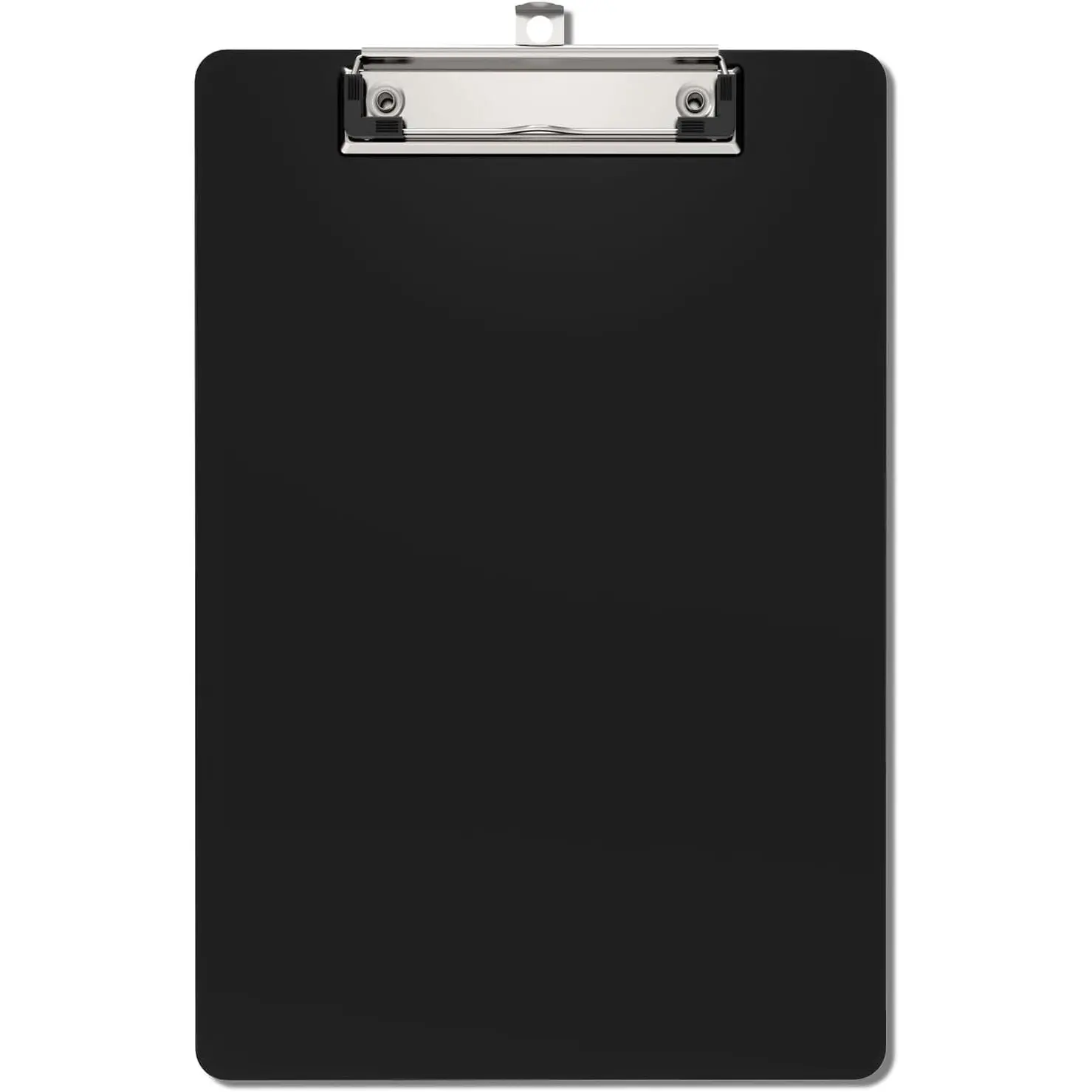 Small Plastic Clipboards, Mini Black Clip Board | Memo Size 6" x 9" for Classroom, Students, Teacher, Office & School