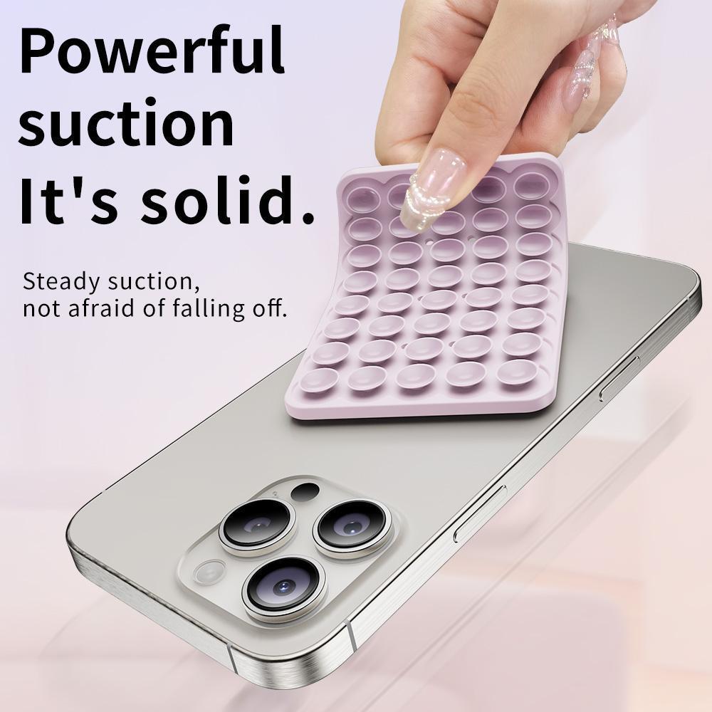 【Freeship】For iPhone 16/15/14/13/12 Pro Max Silicone Sticky Phone Grip, Shower Mirror Phone Case Mount, Suction Cup Phone Mount, Hands-Free Mobile Stand for Selfies,Tiktok Videos,sticky grippy For iPhone Samsung Most Phone,Accessroies for iPhone&Android 【Freeship】For iPhone 16/15/14/13/12 Pro Max Silicone Sticky Phone Grip, Shower Mirror Phone Case Mount, Suction Cup Phone Mount, Hands-Free Mobile Stand for Selfies,Tiktok Videos,sticky grippy For iPhone Samsung Most Phone,Accessroies for iPhone&Android