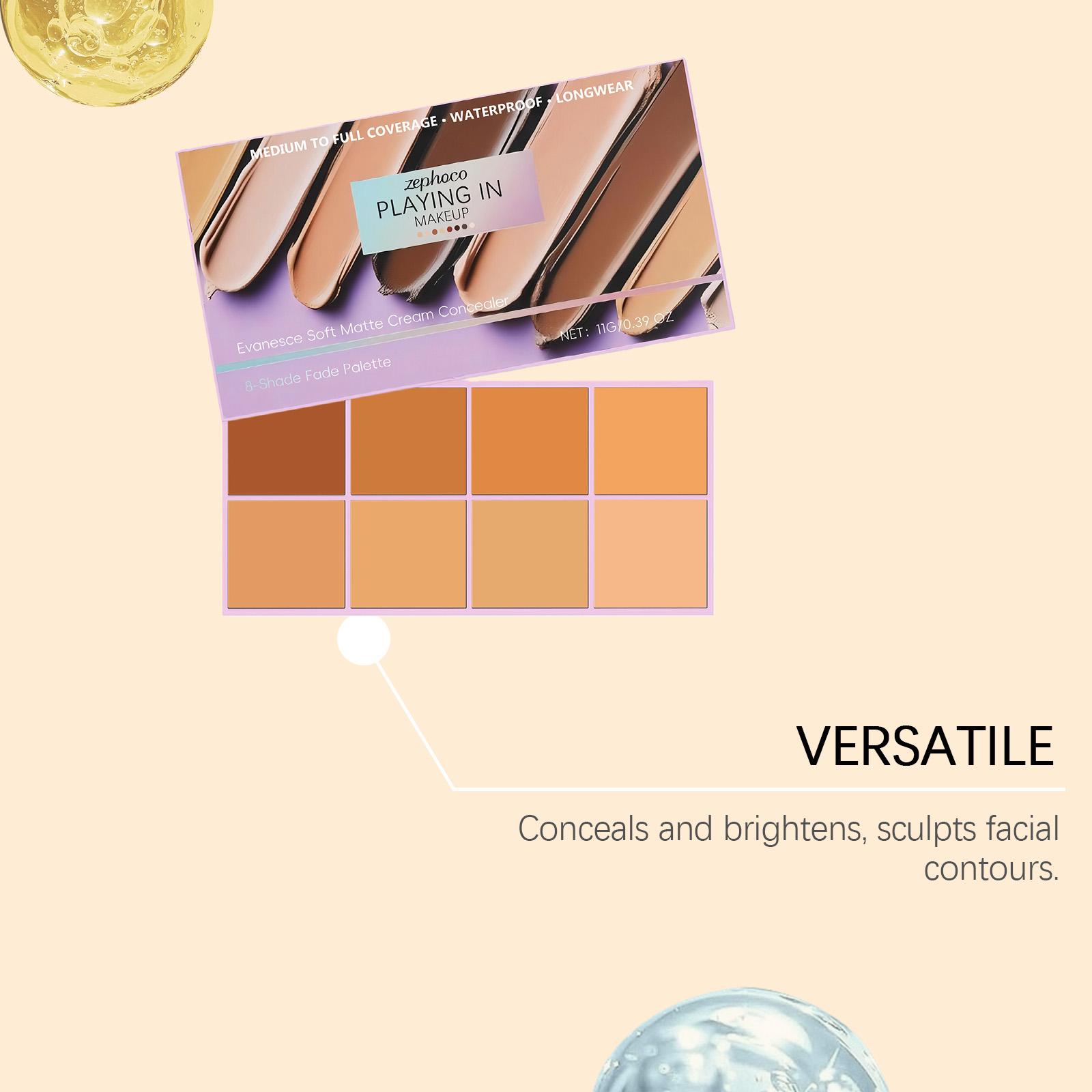 Medium Tone Soft Mist Gradient Concealer, Natural Lightweight Long-Lasting Coverage, Perfect for Daily Use, Ideal for All Skin Types