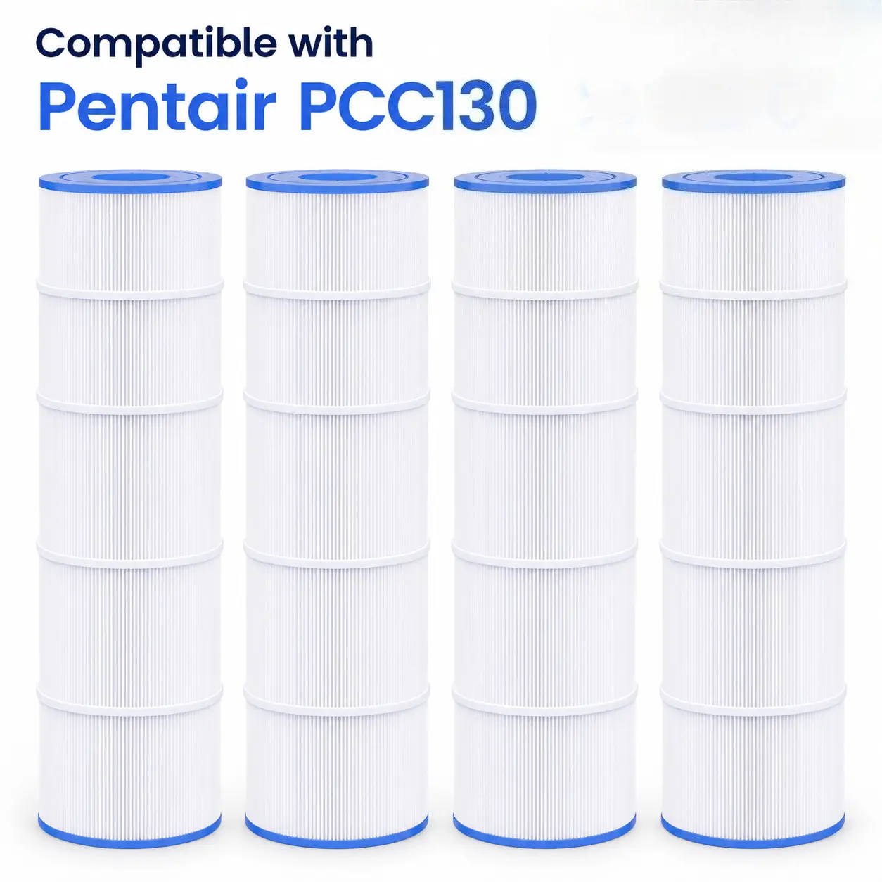 Pool Filter Cartridges Compatible with CCP520, PCC130, R173578, Ultral-A7, C-7472, FC-1978, 817-0131