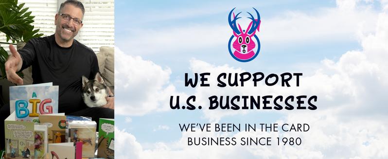 1 Funny Animal Birthday Card w/Envelope  Cute Puppy Card for Birthdays  Dog Antics Sprinkle Nose C3639ABDG