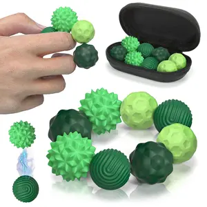 Silicone Magnetic Balls Fidget Toys for Adults & Teens,8PCS Stress Relief Sensory Toys for Autism ADHD Anxiety,Fun Textures Gadgets,Office Desk Toy,Stocking Stuffers for Women Men Teen Gift