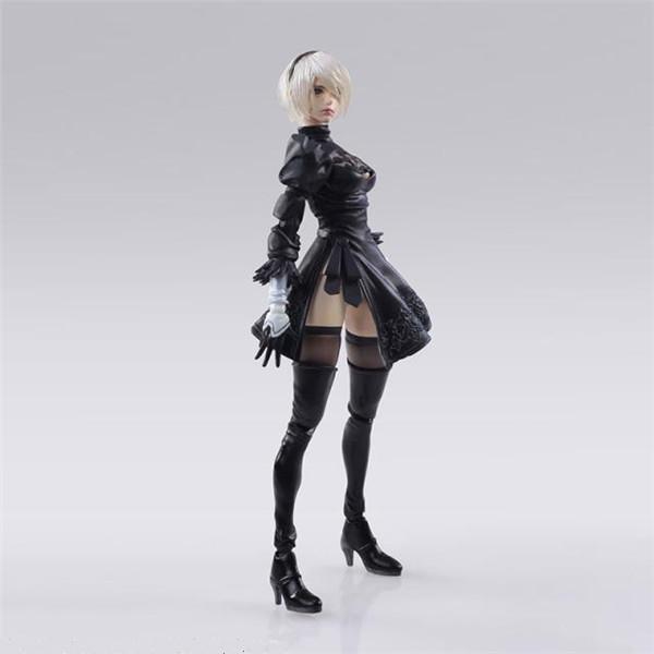 PA 2B No.2 Type B Yorha Figuras Nier Automata 2b Action Figure Toys Manga Shfiguarts Anime Peripheral Movable Collection Model