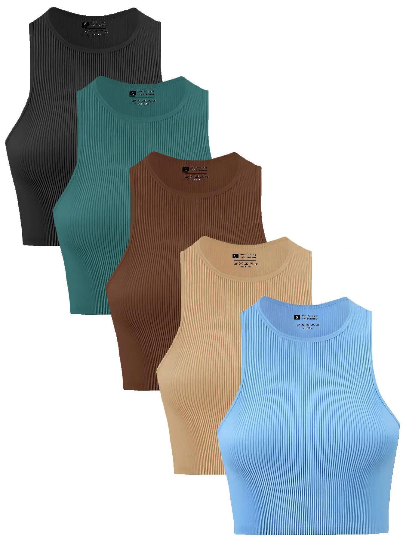 Women's Sleeveless Backless Vest, V-Neck Tie Front Design, Slim Fit, Cropped, Street Style, Athletic Gym Wear, Casual Daily, Indoor Outdoor, Womenswear