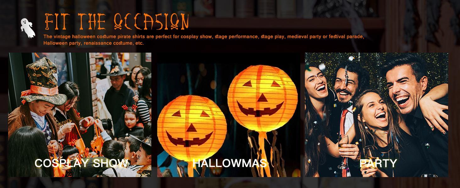 PASLTER Mens Medieval Pirate Shirt Steampunk Renaissance Viking Retro Long Sleeve Lace Up Mercenary Halloween Costume Tops Menswear Clothing