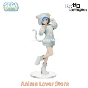In Stock SEGA Original Luminasta Re: Zero Starting Life in Another World Rem Ram Collection Anime Figure Toys For Gift