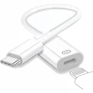 iPhone Lightning to Type-C Adapter, Fast Charging & Data Transfer, Compatible with iPhone Devices, Essential Accessory for Mobile Users