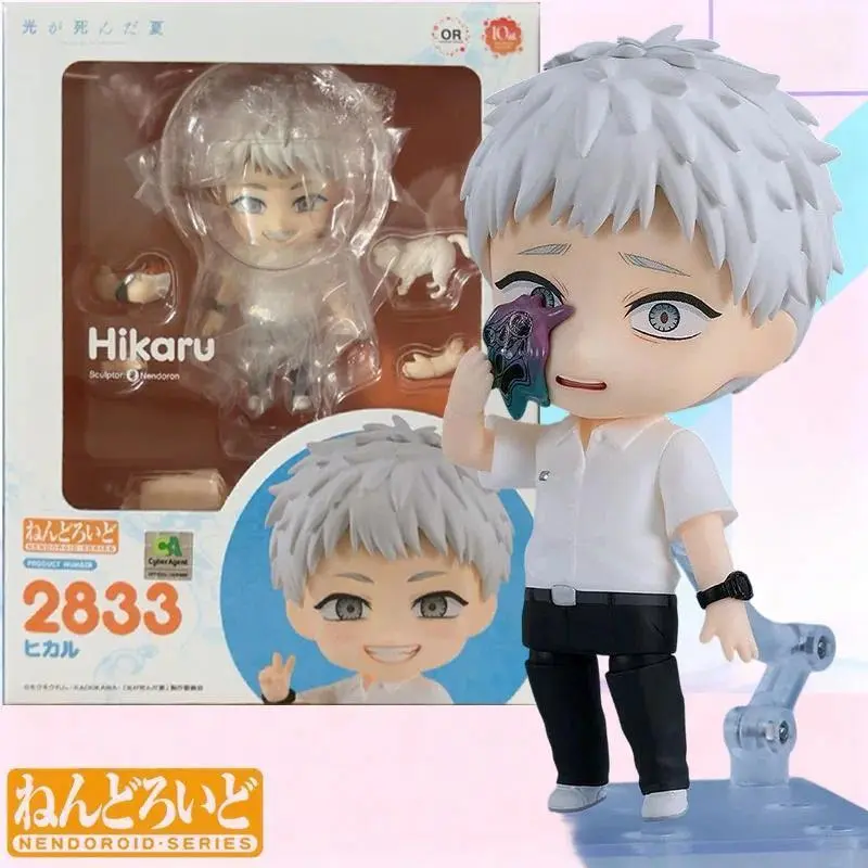 Nendoroid Hikaru The Summer Hikaru Died Articulated Chibi Figure Replaceable Face Hand Parts Anime Character Collectible Model