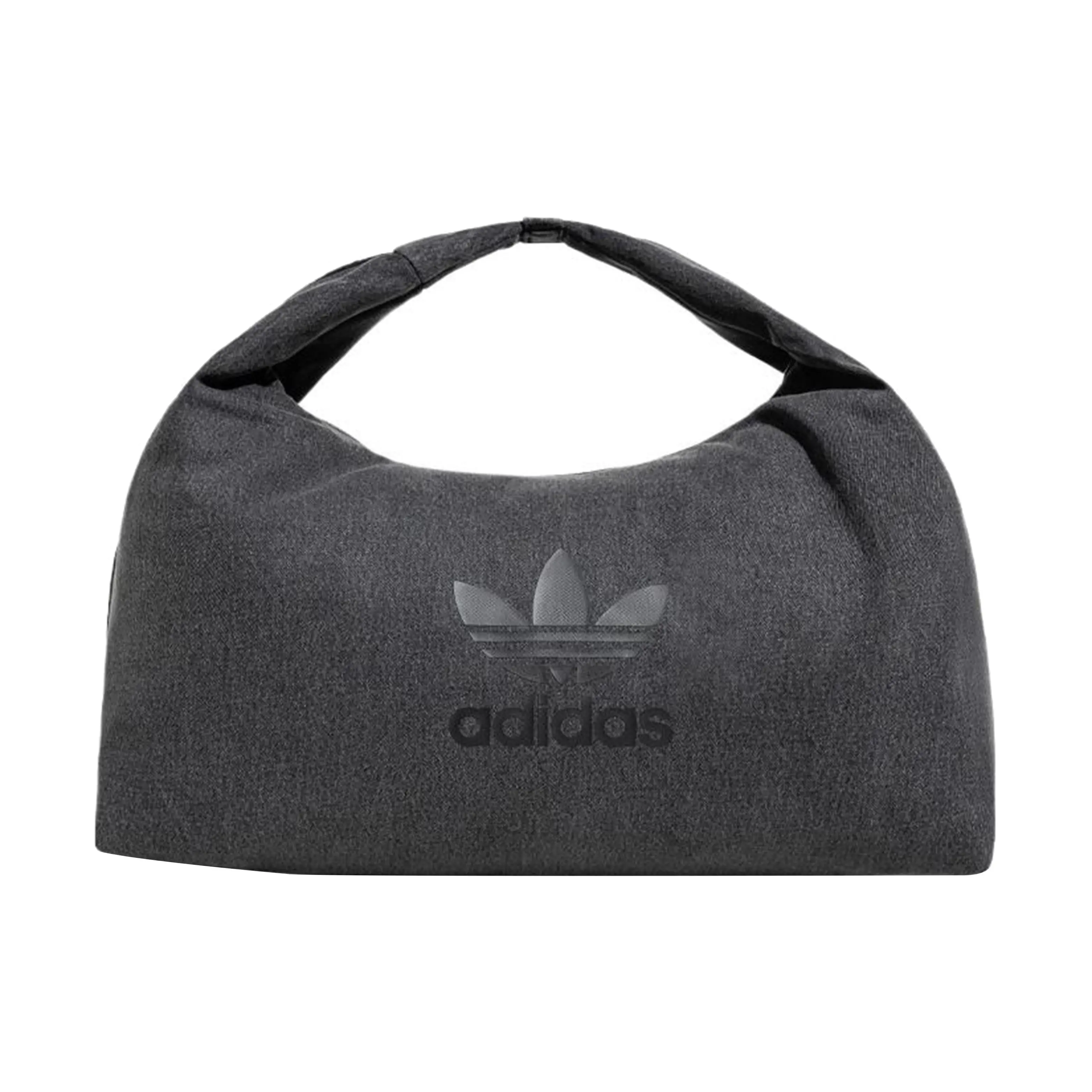Adidas Originals Cloud-Like Zippered Cotton Crossbody Bag for Men and Women – Classic Black