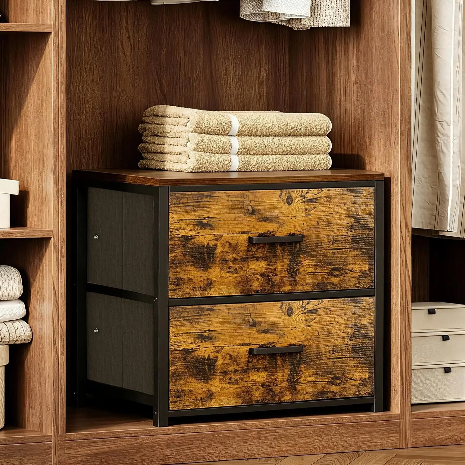 Stackable Storage Drawers, Closet Drawer Organizers