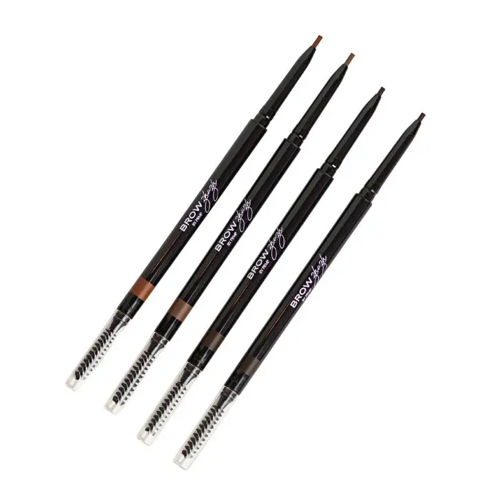 Brow Zhuzh Precision Brow Pencil - Long-Wear Retractable Pencil with Spoolie & Vitamin C for Defined Brows - Available in Various Shades