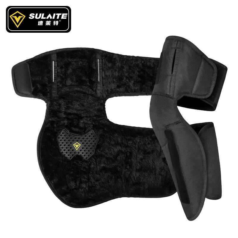 Motorcycle Protective Gear Cycling Outdoor Sports Equipment Motorcycle Travel Knee Pads Four Seasons Cycling Protection Kit mini shin guards Warm Compression basketball accessories