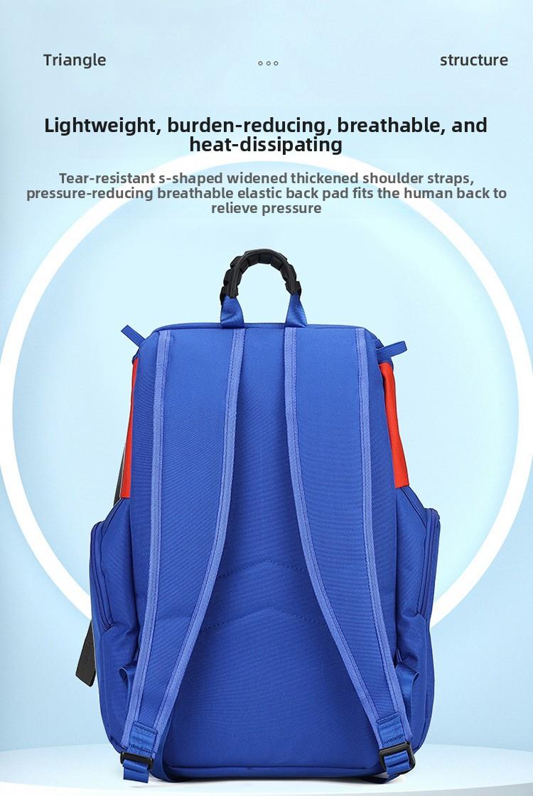 Shoulder basketball bag storage large capacity multi-function student special sports training backpack men's travel logo